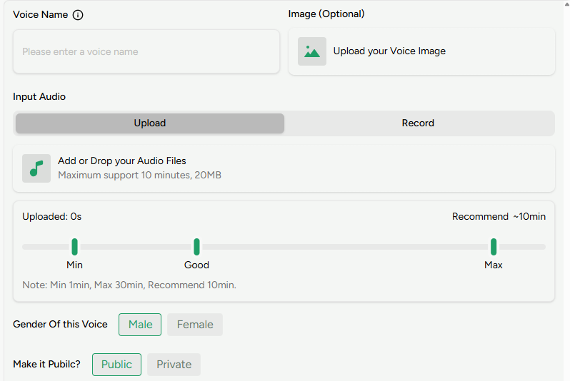 MusicArt AI Singing Voice Generator